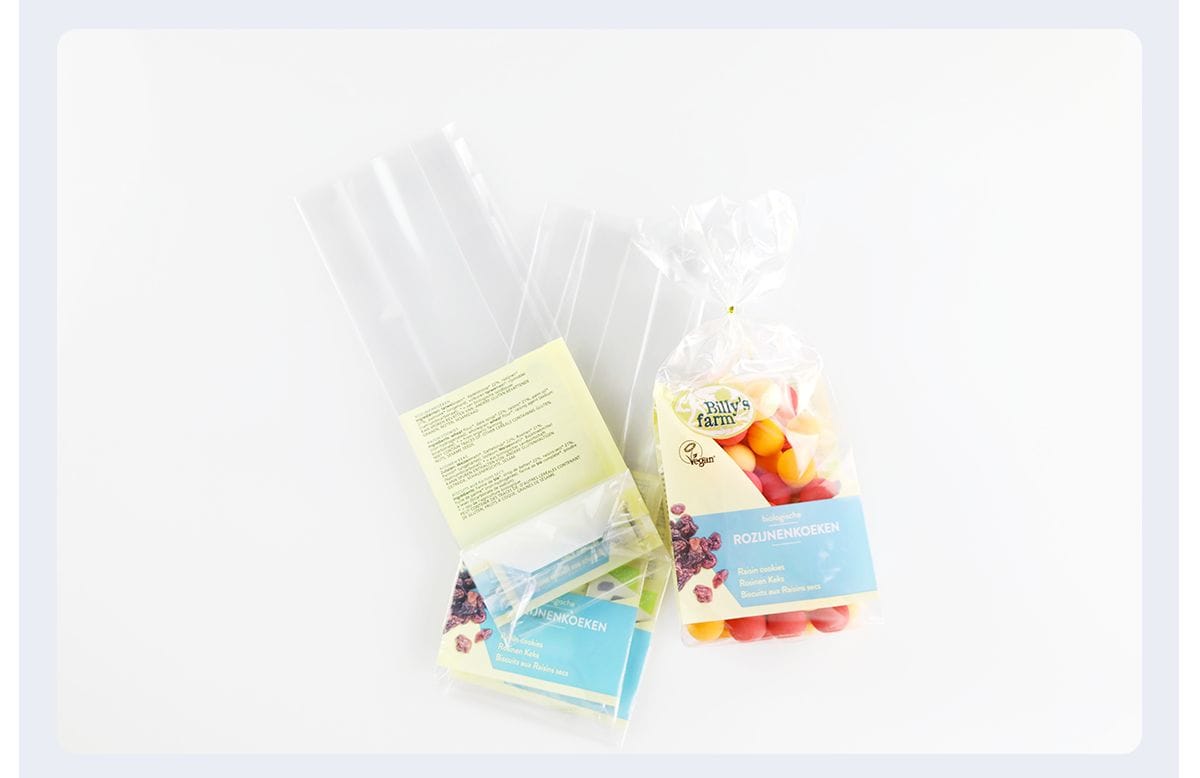 Reusable Food Grade Square Bottom Opp Small Cello Bags Reusable Food Grade Square Bottom Opp Small Cello Bags