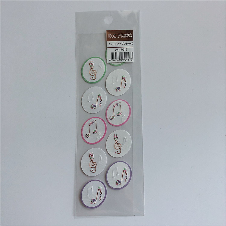 pvc clear sticker Supplier