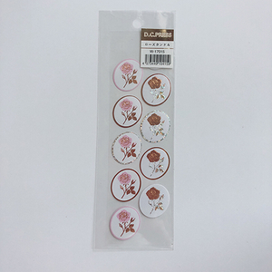 Rose High Quality Cost-effective Decorative Pvc Sticker