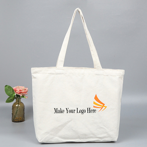 Newest Fashion Wholesale Natural Color Reusable Small Fabric Cloth Shopping Cotton Bag