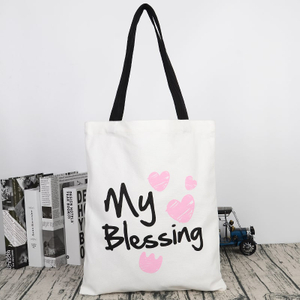 Wholesale High Quality Canvas Tote Monogram Design Bag