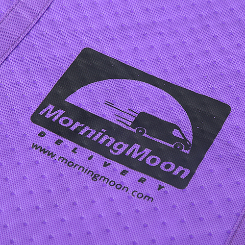 silk screen lunch picnic cooler bag