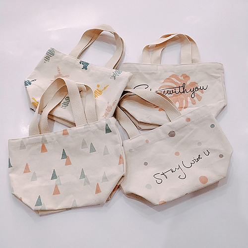 oem cotton canvas tote handbag