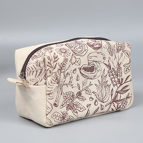 High Quality Cotton Cosmetic Bag