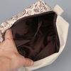 BG054 Wholesale Embroidery Style Promotional Customized Zipper Canvas Travel Cosmetic Bag