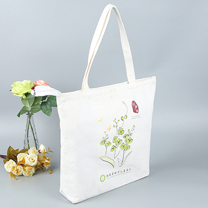 Promotional Custom Heat Transfer Printing Large Cotton Canvas Bag