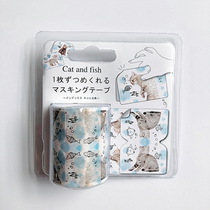 Lovely Cat Masking Tape Custom Design Printed Custom Make Japanese Washi Tape