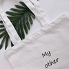 Customized Simple Large Capacity Cheap Silk Screen Print Cotton Canvas Tote Bag