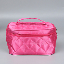 Popular Promotion Online Custom Logo High Quality Travel Satin Cosmetic Bag
