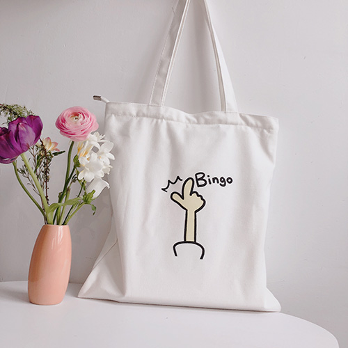 Wholesale tote cotton canvas bag
