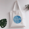 Custom Peaceful Cotton Tote Shopping Bag