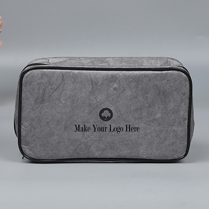 BG047 Wholesale Simple Marble Style Customized Hight Quality Zipper Canvas Cosmetic Bag