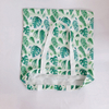 BG017 China Greens Leaves INS Style Full Printing Customized Cost-effective High Quality Cotton Canvas Tote Shopping Bag Supplier