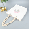 Customized Cartoon Bear Marry Wedding Big Day Eco Canvas Cotton Bag Beach Bag