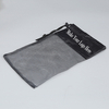 Factory Customize Polyester Zipper Travel Gridding Drawstring Bag