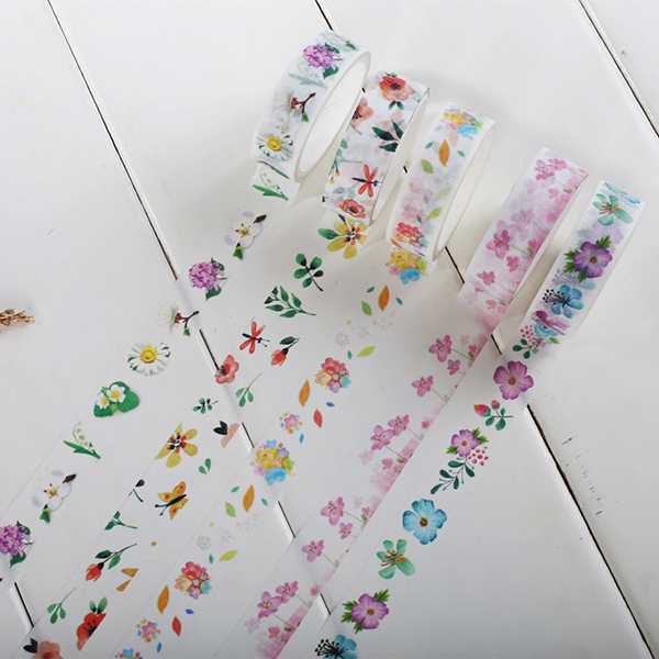 Single Sided Masking Paper Washi Tape