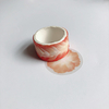6 Colors Printing And CMYK Custom Make Japanese DIY Scrapbooking Craft Decoration Label Stickers Flower Petal Washi Masking Tape