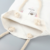 Customized Cartoon Bear Marry Wedding Big Day Eco Canvas Cotton Bag Beach Bag