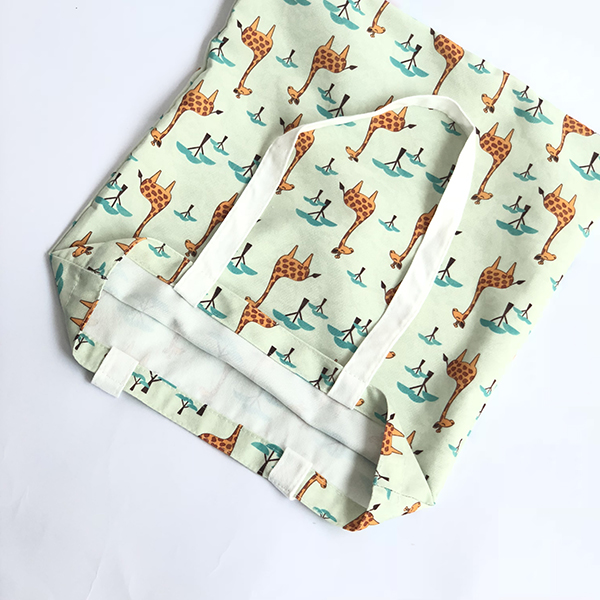 Giraffe Animals Style Cotton Bag