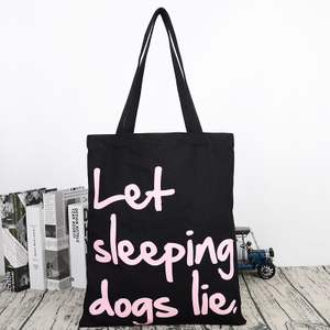 Wholesale High Quality Black Printing Bag