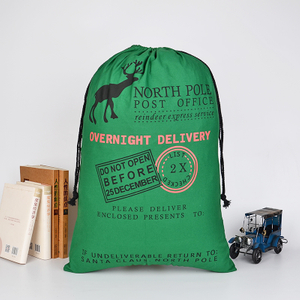 BG-07 Wholesale Christmas Green Bag