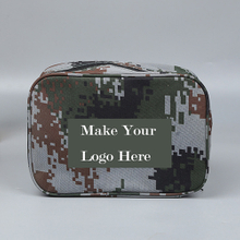 BG045 Wholesale Foliage Multi-cam Style Customized For Troops Zipper Canvas Cosmetic Bag