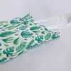 BG017 China Greens Leaves INS Style Full Printing Customized Cost-effective High Quality Cotton Canvas Tote Shopping Bag Supplier