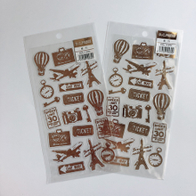 Romantic Trip Style High Quality Cost-effective Decorative Pvc Sticker