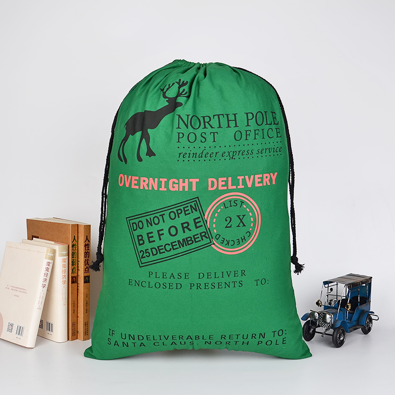 China Christmas Green Bag Suppiler