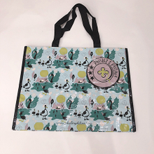 BG034 China Promotional Animals Cute Style Full Printing Customized Spunbond PP Laminated Non Woven Tote Bag
