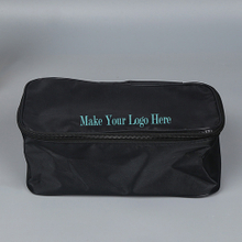 Custom Black Fashion Oxford Cloth Travel Cosmetic Bag 