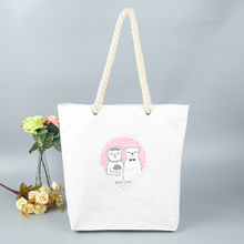 Customized Cartoon Bear Marry Wedding Big Day Eco Canvas Cotton Bag Beach Bag