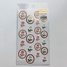 Romantic Rose Style High Grade Cost-effective Decorative Pvc Sticker