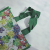 Wholesale Heavy Duty Custom Design Reusable Divided 6 Bottles Carrier PP Laminated Woven Wine Tote Bag