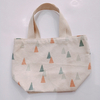 Hot Selling Fashion Cute Geometric Custom Eco Small Cotton Canvas Bag