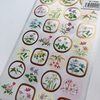 Chinese Flowers High Grade Cost-effective Decorative Pvc Sticker