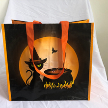 BG001 High Quality Full Printing Halloween Style Customized PP Laminated Non Woven Bag