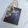 Custom Silk Creen Print PP Non Woven Fabric 6 Bottle Wine Bag
