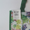 Wholesale Heavy Duty Custom Design Reusable Divided 6 Bottles Carrier PP Laminated Woven Wine Tote Bag