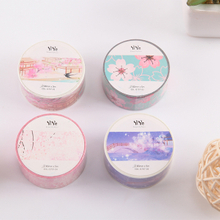 Flower Sakura Masking Paper Japanese Promotional Diary Washi Tape