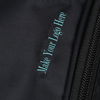 Custom Black Fashion Oxford Cloth Travel Cosmetic Bag 