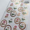 Romantic Rose Style High Grade Cost-effective Decorative Pvc Sticker