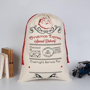 BG-24 Hot Sale Christmas Style Drawstring Bag