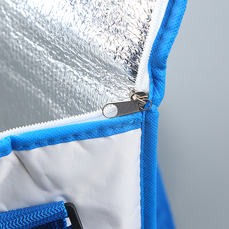 Zipper Cotton Cooler Bag