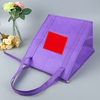 Hot Sell Custom Silk Screen Non Woven Takeaway Lunch Picnic Cooler Bag