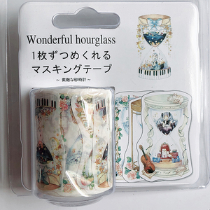 Sand Clock New Design Stocklot Masking Sticker Supplier Stationery Decorative Tape