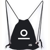 BG090 Promotion Simpleness Style Heat Tranfer Printing Cotton Drawstring Backpack Bag