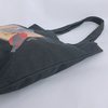 BG019 China Cute Pekingese Style Black Fabric Customized High Quality Cotton Canvas Tote Shopping Bag Manufacturer