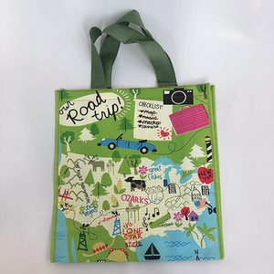 Promotional Shopping Bopp Laminated PP Woven Bag