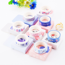 8 Set Colorful Cactus Diary Decorate Instagram Masking Paper Washi Masking Tape